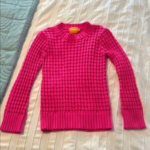 Wispr Brand Hot Pink Waffle Knit Sweater 💖